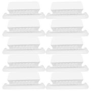 Qumonin 50 Clear Hanging File Folder Labels \u0026 Tabs for Quick Home/Office Filing
